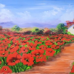 Where poppies bloom